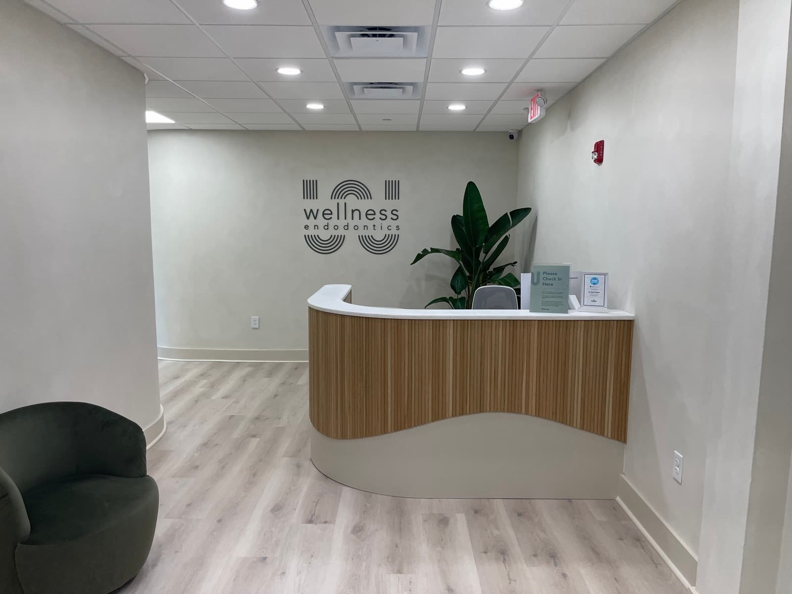 Clean, patch-free walls in a freshly painted Philadelphia interior