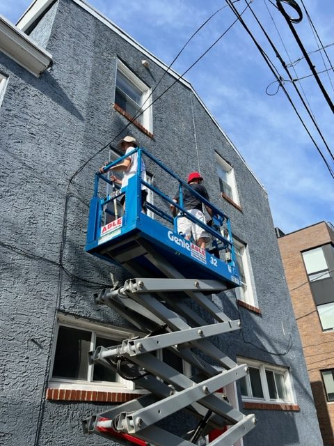 residential Interior & exterior painting services wallpaper services